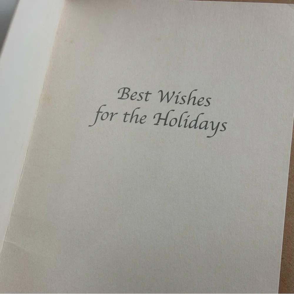 VTG Assorted Christmas Greeting Cards Set of 10